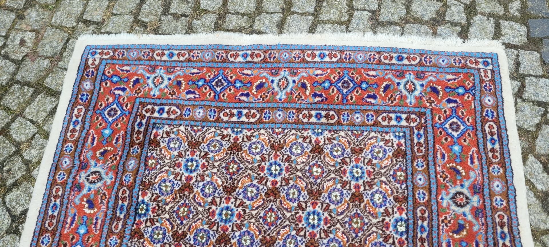 Persian rug Moud 157x103 cm, multicolor wool, Iran, 1970s. - 243302