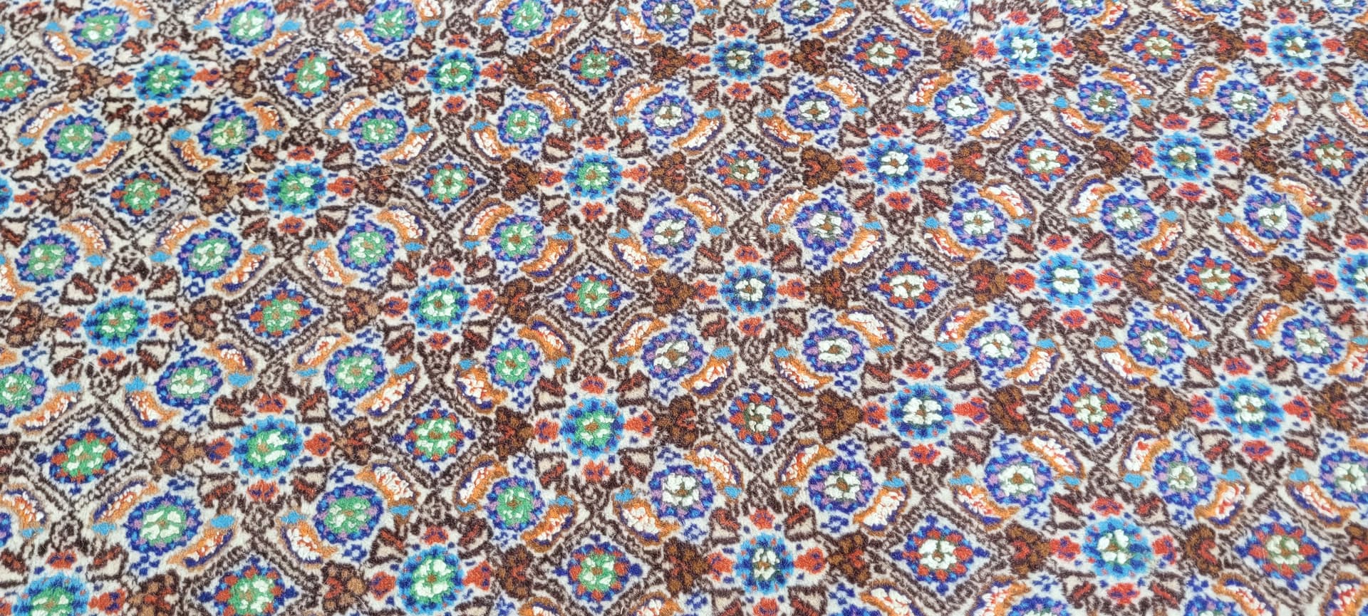 Persian rug Moud 157x103 cm, multicolor wool, Iran, 1970s. - 243307