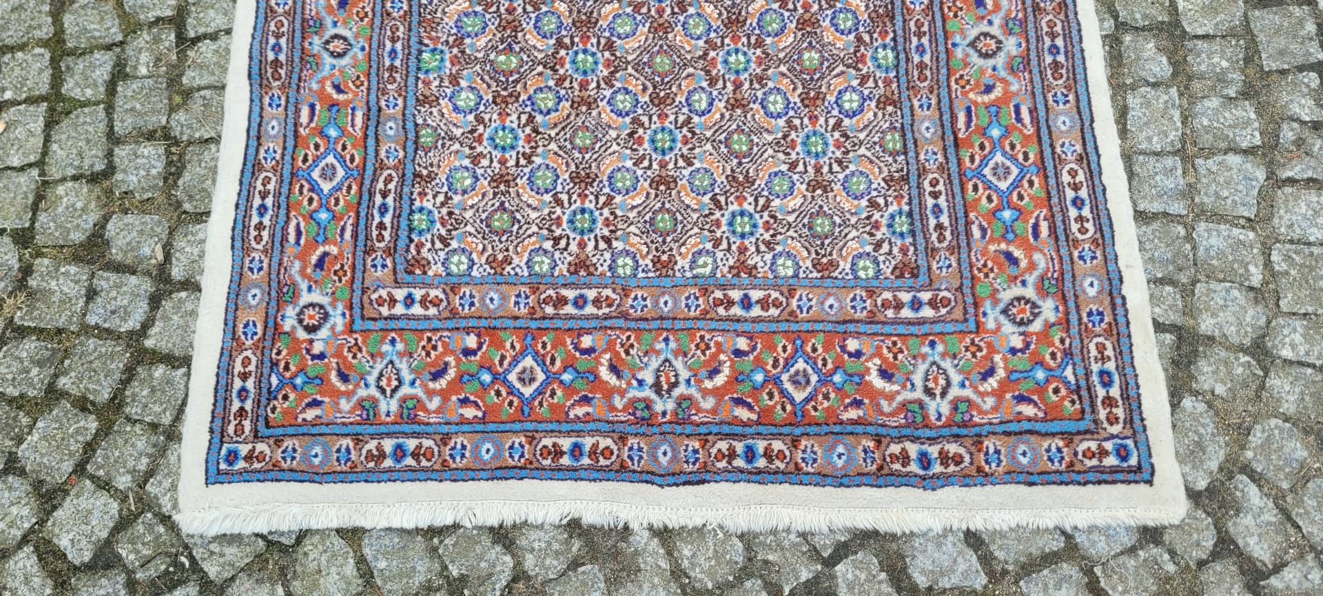 Persian rug Moud 157x103 cm, multicolor wool, Iran, 1970s. - 243300