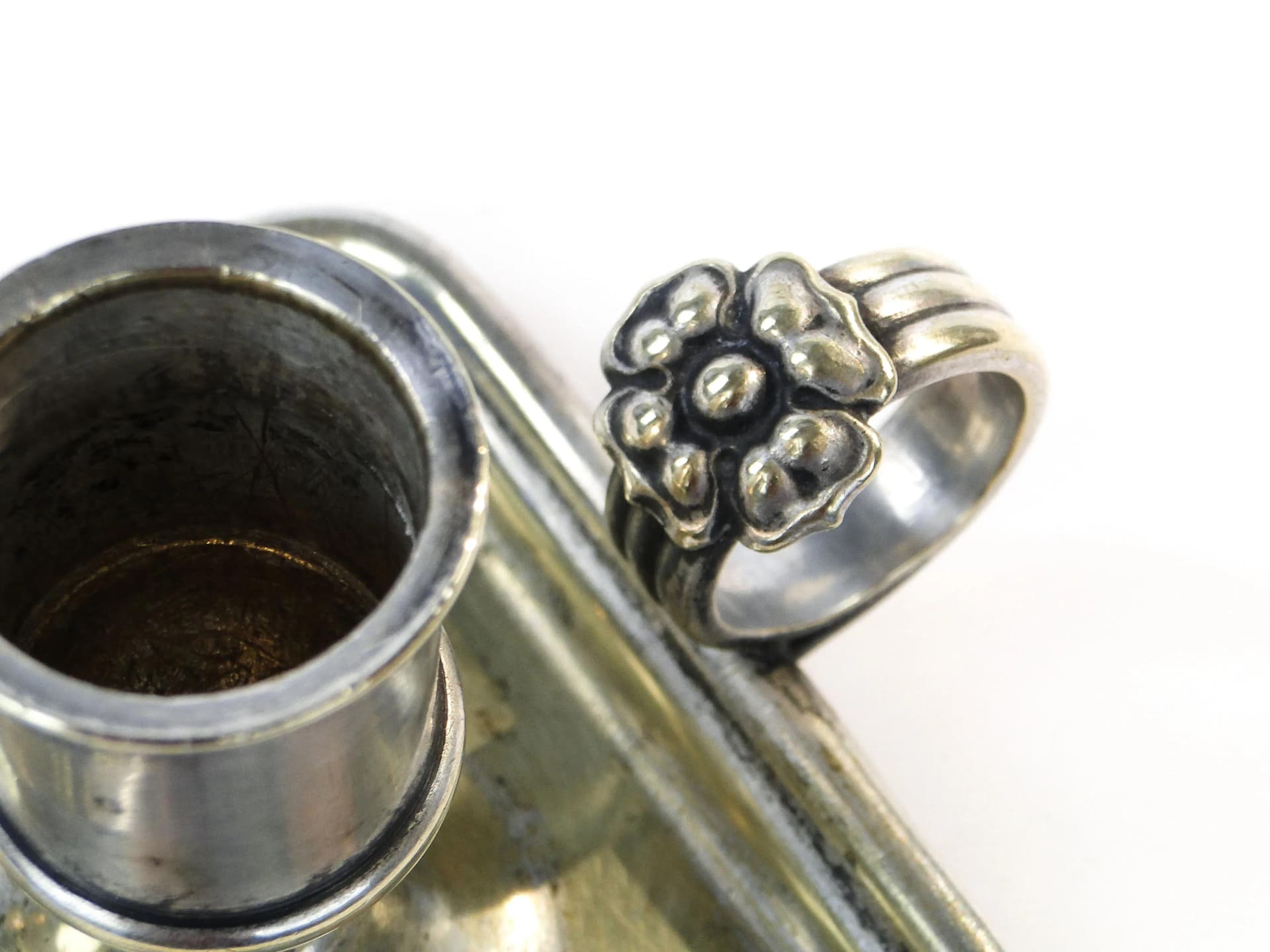 Kaganek, srebro, Fraget, Polska, XIX w. - 18099