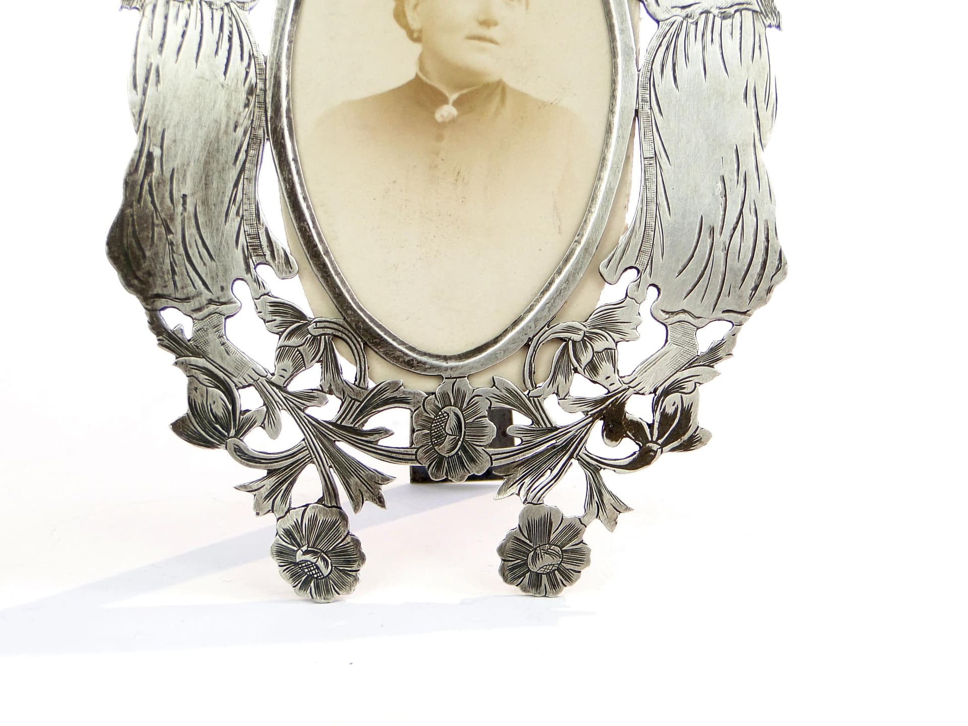 Photo Frame with Glory, Silver, France, 1830s - 18074