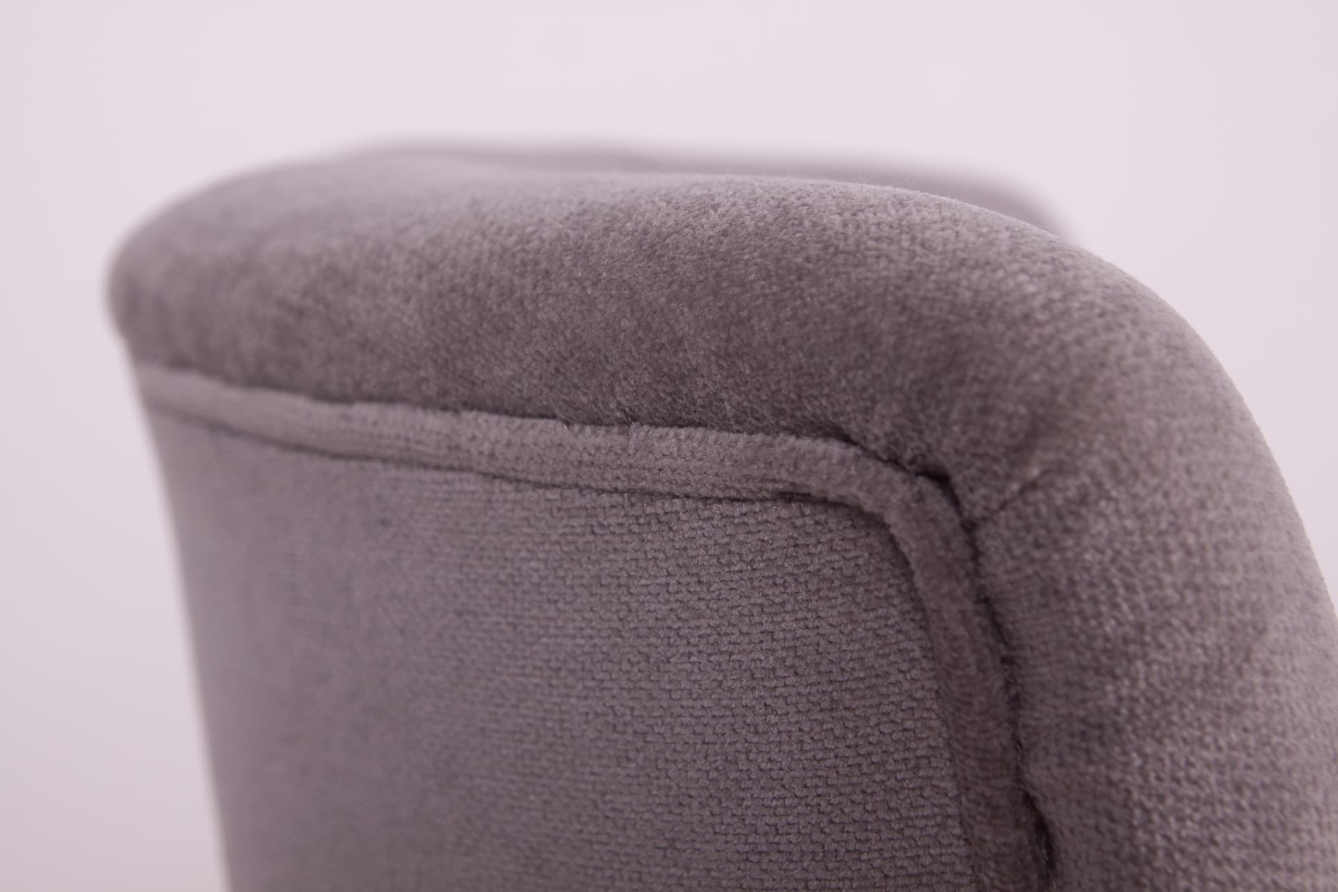 Fotel, szary, drewno, Niemcy, lata 50. - 244755