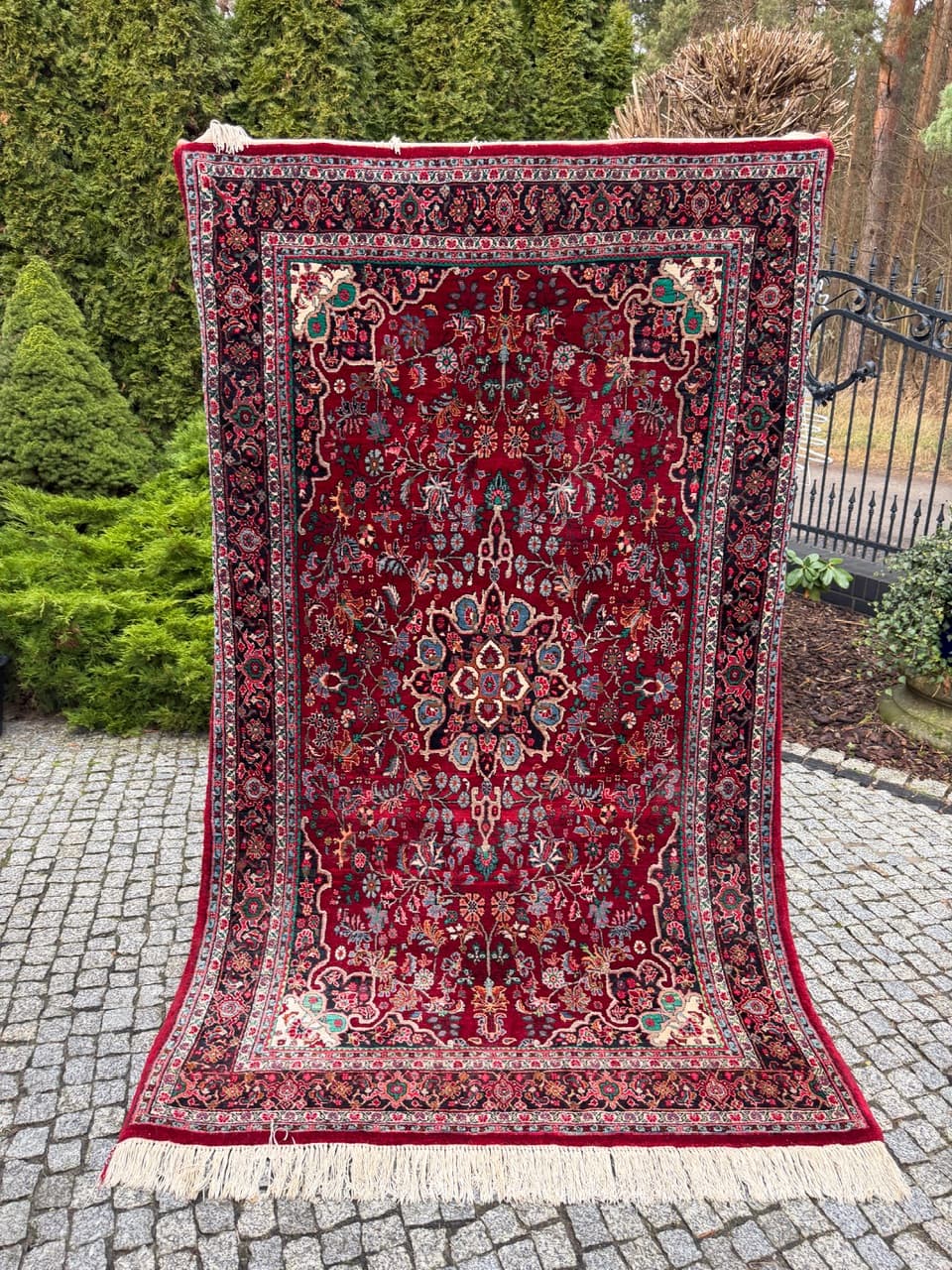 Rug Bidjar 250x140 cm, multicolor wool, Iran - 246136