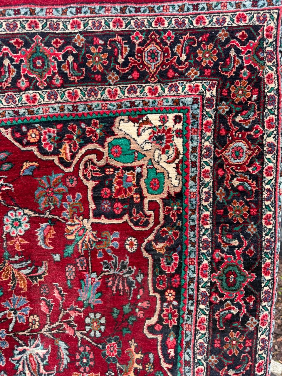 Rug Bidjar 250x140 cm, multicolor wool, Iran - 246140