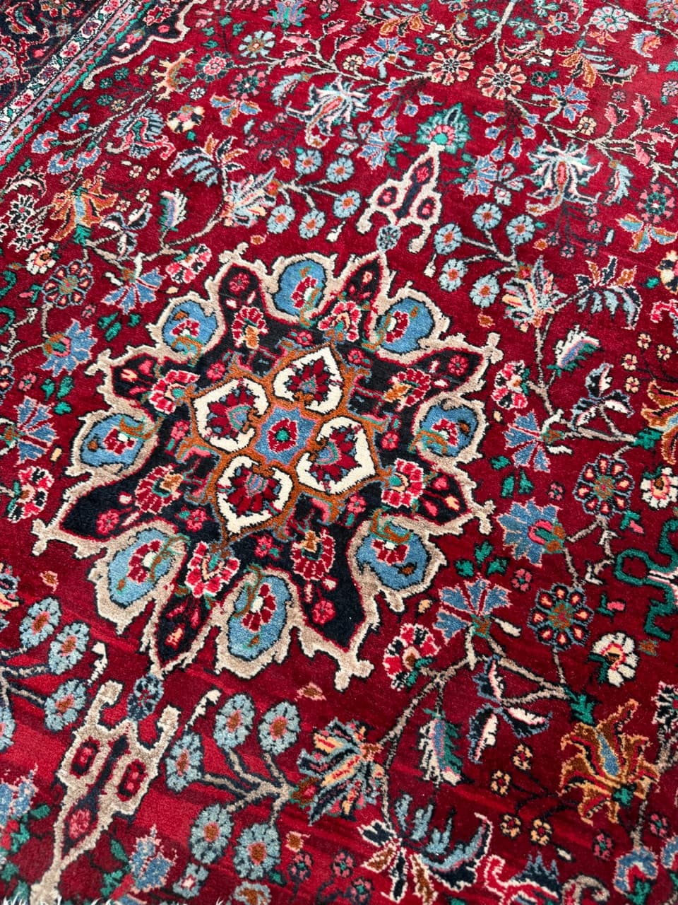 Rug Bidjar 250x140 cm, multicolor wool, Iran - 246143