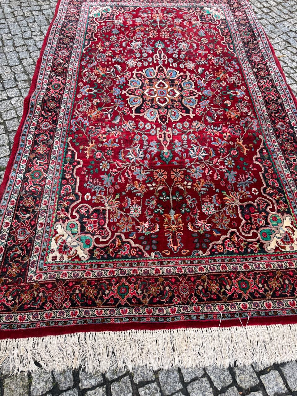 Rug Bidjar 250x140 cm, multicolor wool, Iran - 246146