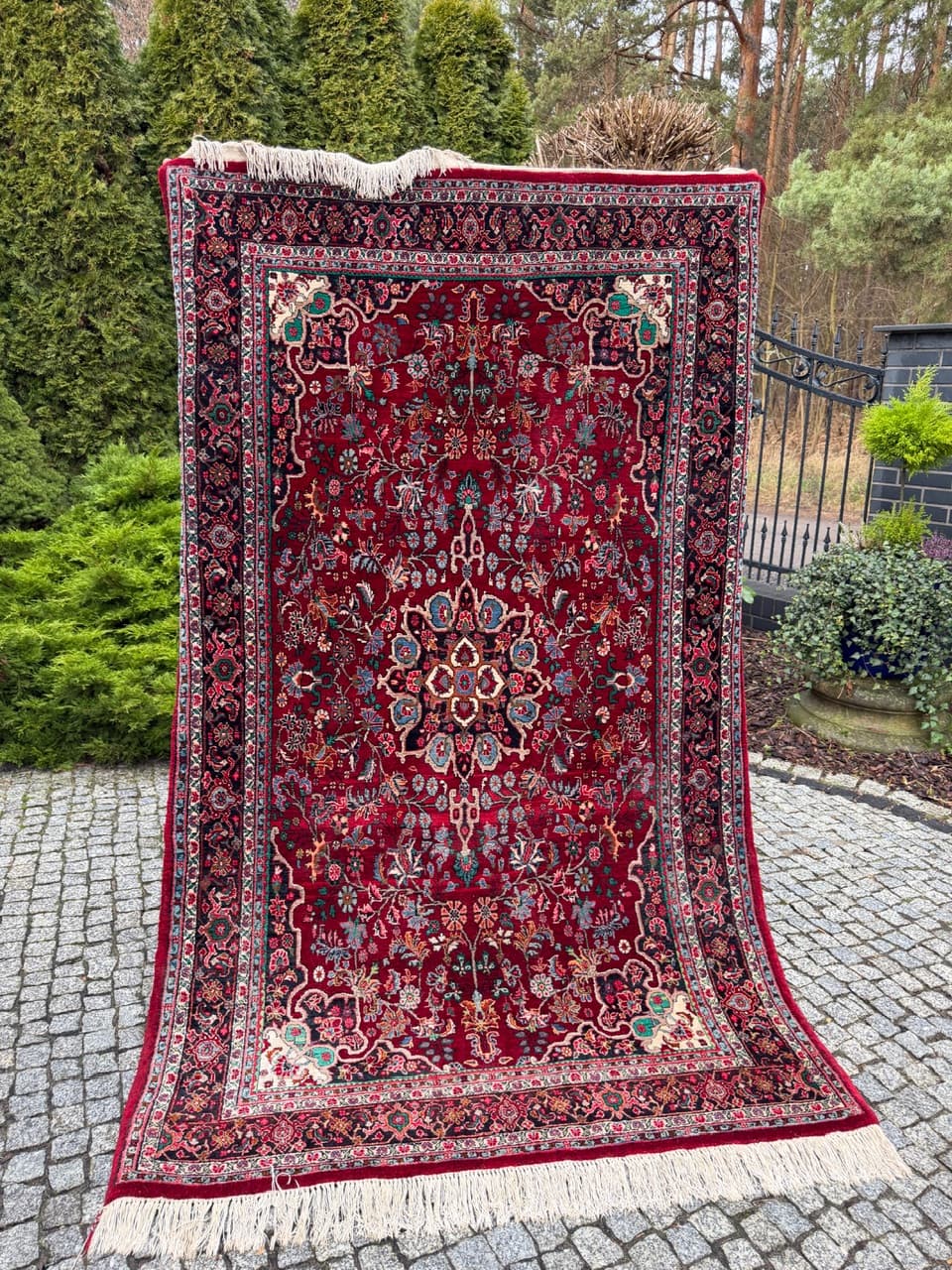 Rug Bidjar 250x140 cm, multicolor wool, Iran - 246134