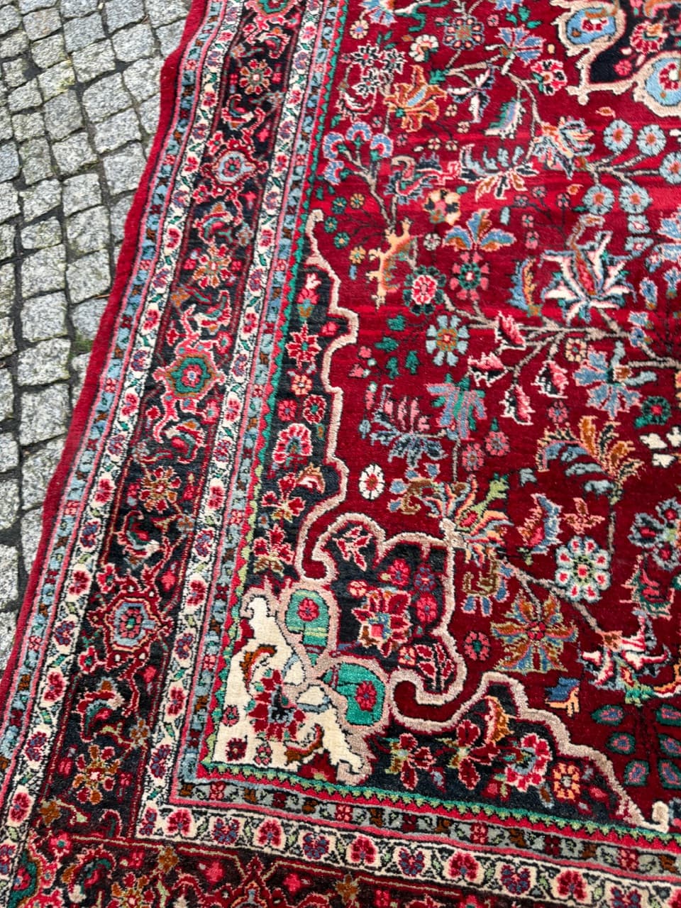 Rug Bidjar 250x140 cm, multicolor wool, Iran - 246147