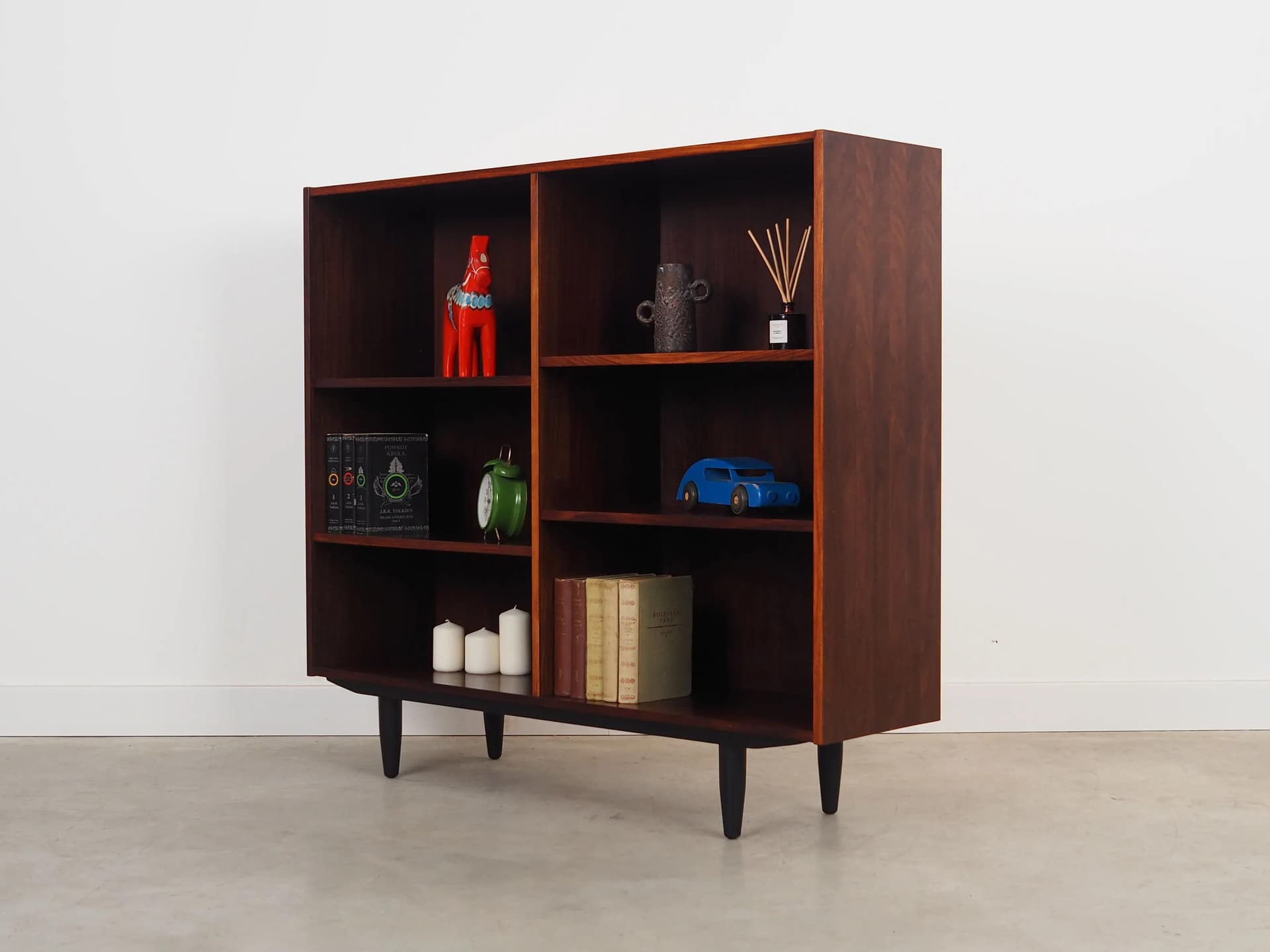 Bookcase, brown rosewood, Denmark, 1970s - 18130