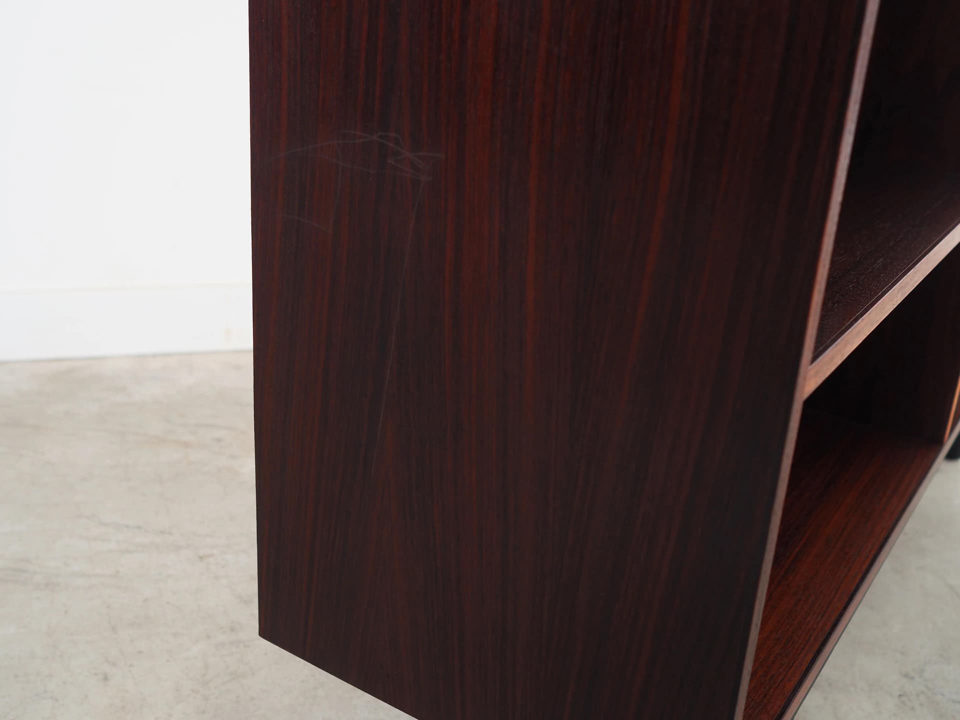 Bookcase, brown rosewood, Denmark, 1970s - 18132