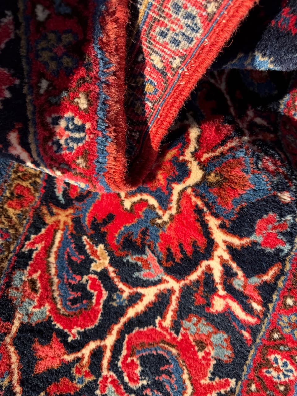 Dywan Heriz 350x270 cm, czerwony, wełna, Iran, lata 80. - 250334