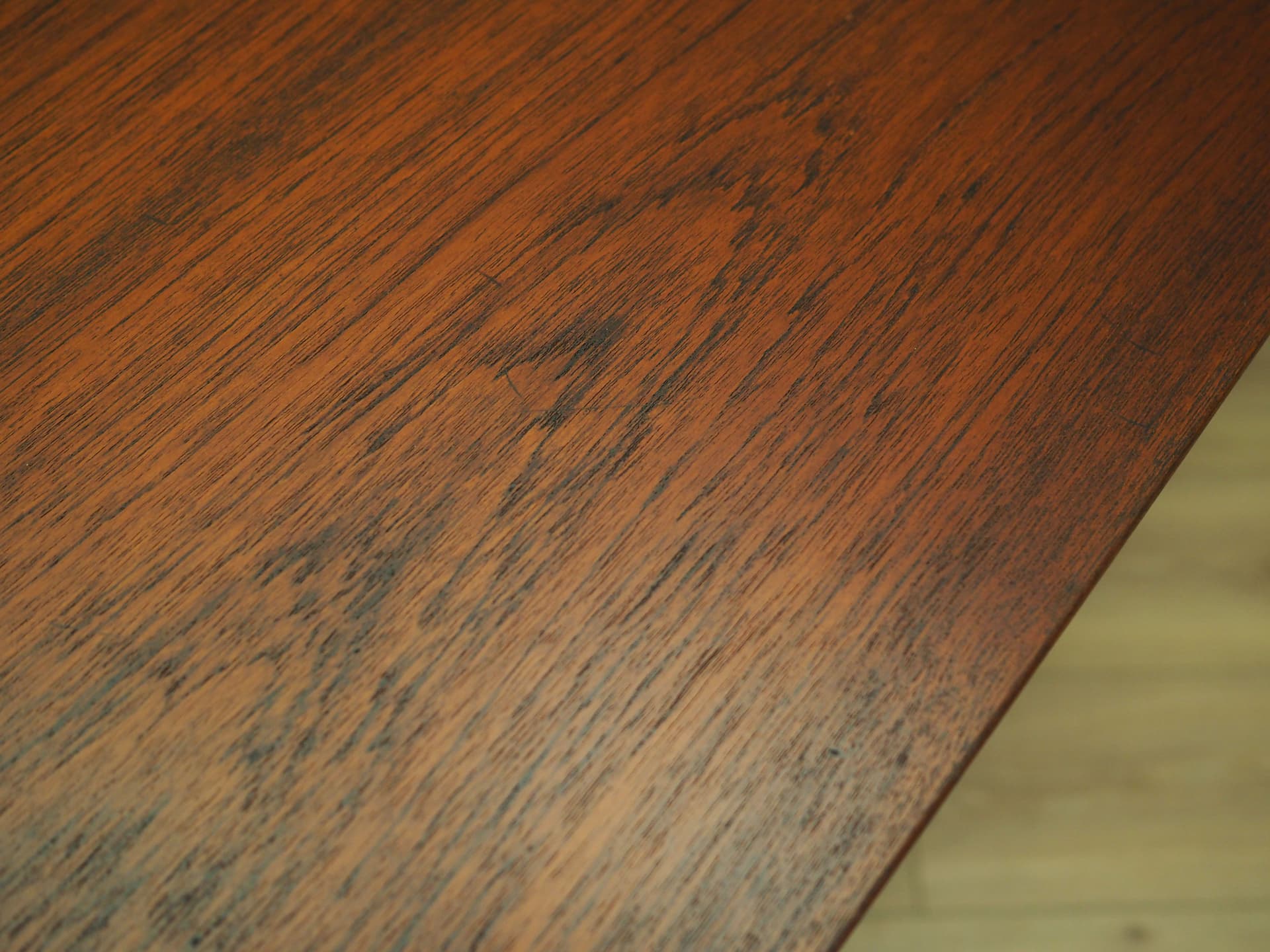 Sideboard RY 26, teak brązowy ciemny, proj. H. J. Wegner, Ry Møbler, Dania, lata 60. - 76991