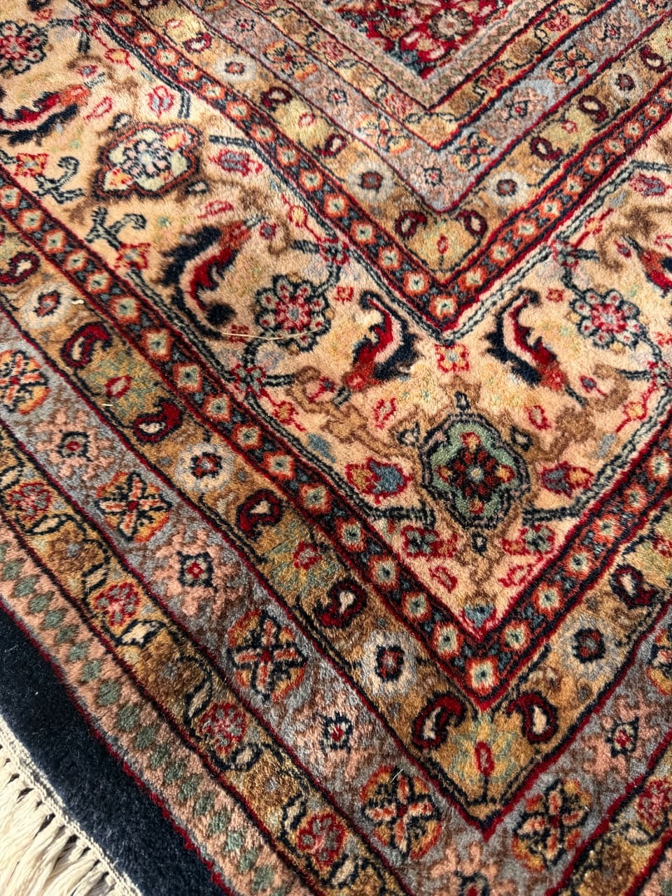 Dywan Indo Bidjar 420x300 cm, czerwony, wełna, Indie - 252400