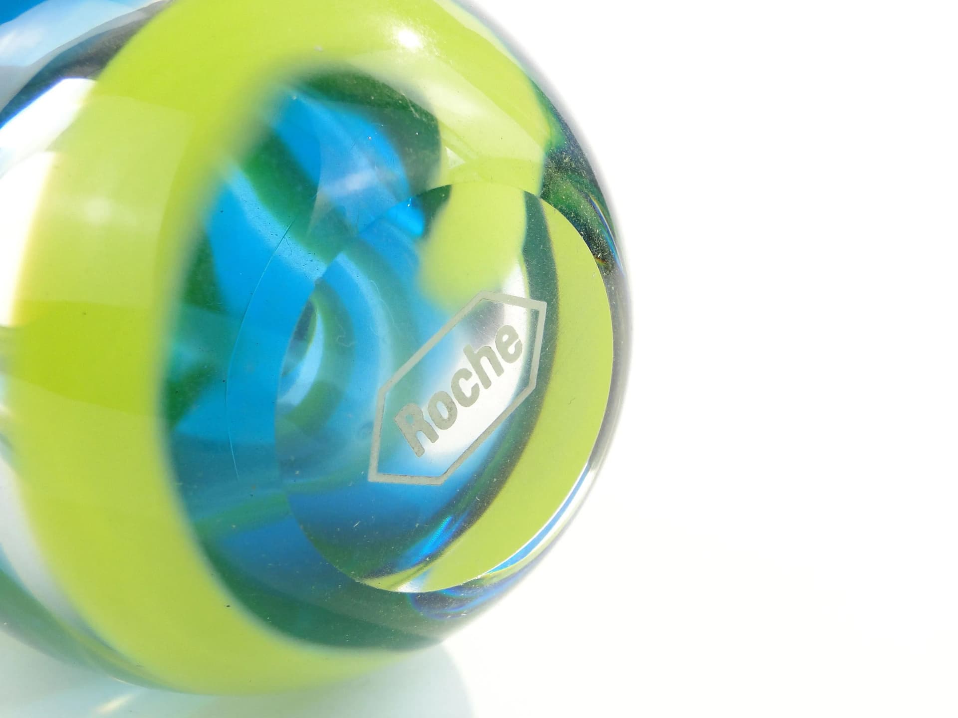 Wazon Roche, szkło wielobarwne, Francja, lata 60. - 18349