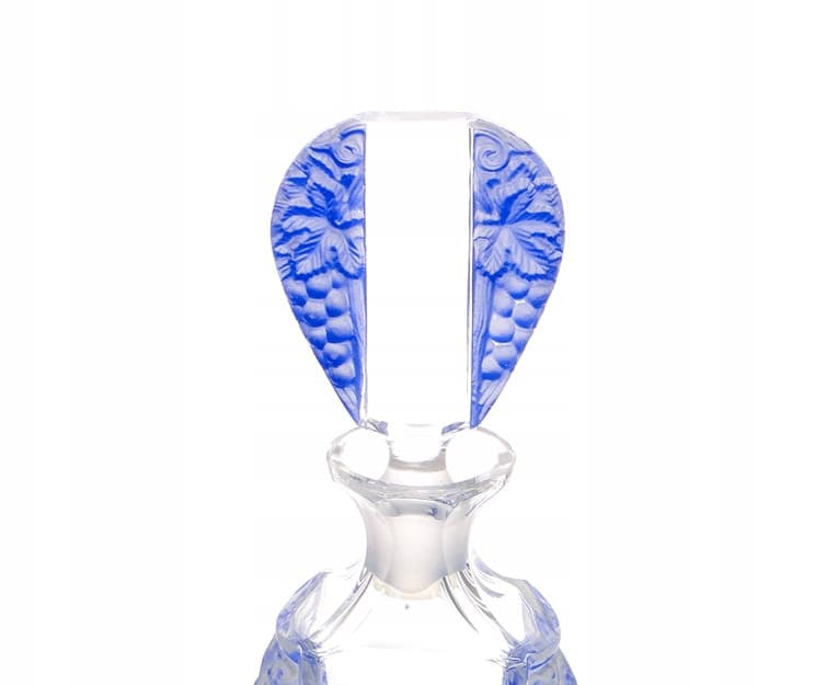 Liqueur set, multicolor crystal, Czech Republic, 1950s. - 253469