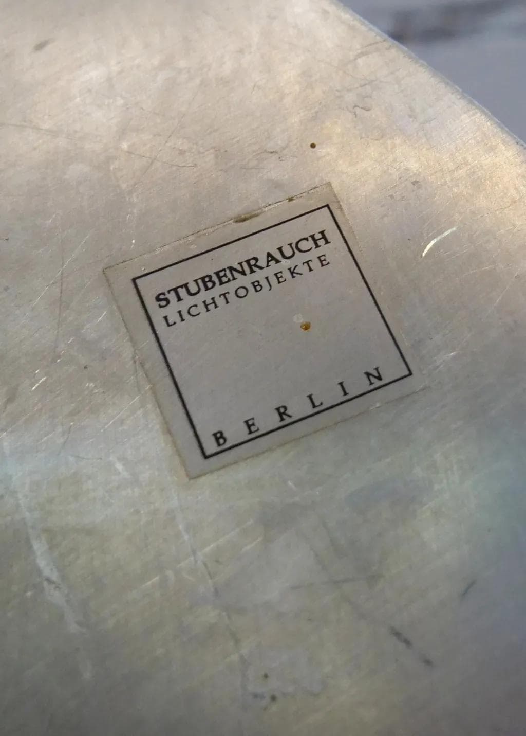 Silver Stainless Steel Cat Light Sculpture, by R. Stubenrauch, Germany, 1990s - 18744