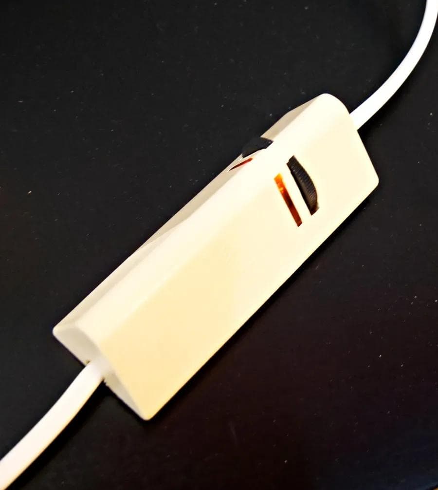 Lampa podłogowa/stołowa Sun-Ra-LA, biały, Opalflex, stal oksydowana, proj. S. Parker, Włochy, lata 80. - 18714