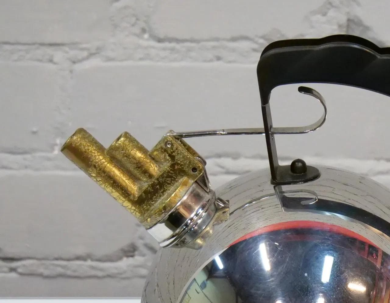 Czajnik 9091, metal srebrny, proj. R. Sapper, Alessi, Włochy, lata 70. - 18641