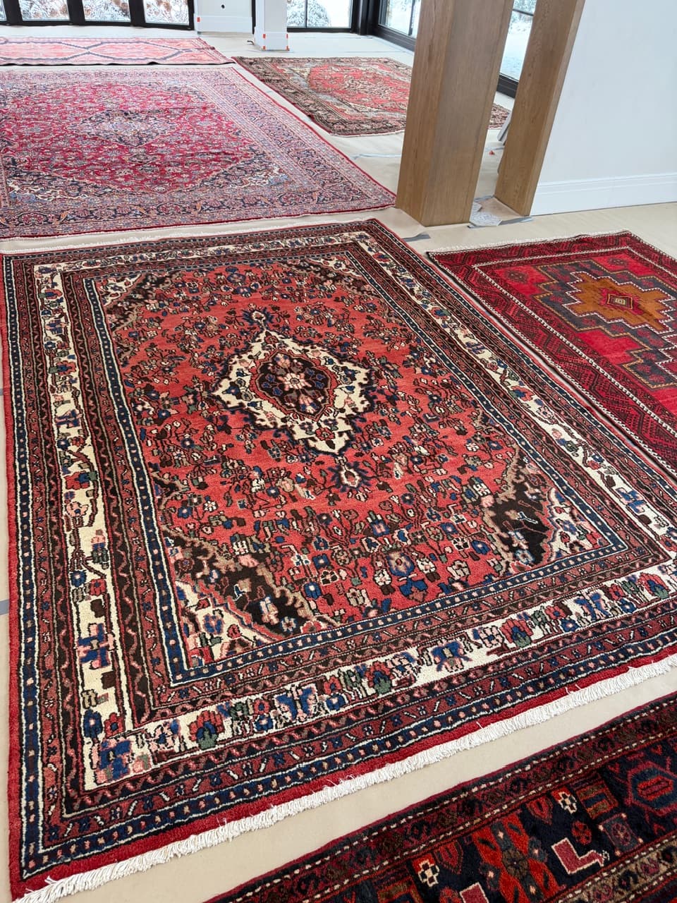 Rug Hamadan 300x210 cm, multicolor wool, Iran - 260736