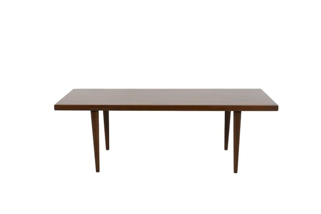 Coffee Table, brown rosewood, Denmark, 1960s - DIMENSION
