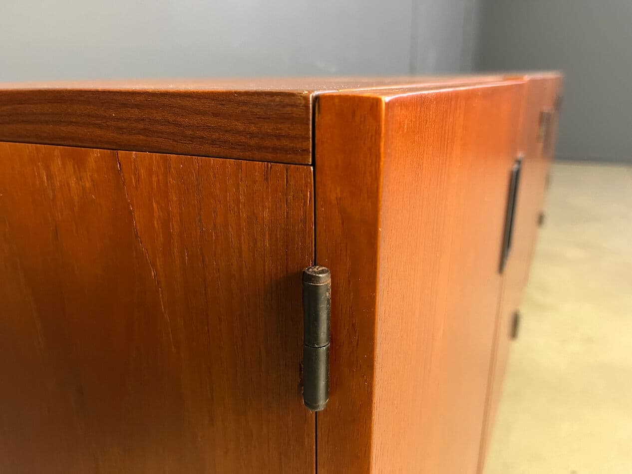 Kredens DU03 Japanese Series, teak brązowy, proj. C. Braakman, Pastoe, Holandia, lata 50. - 275787