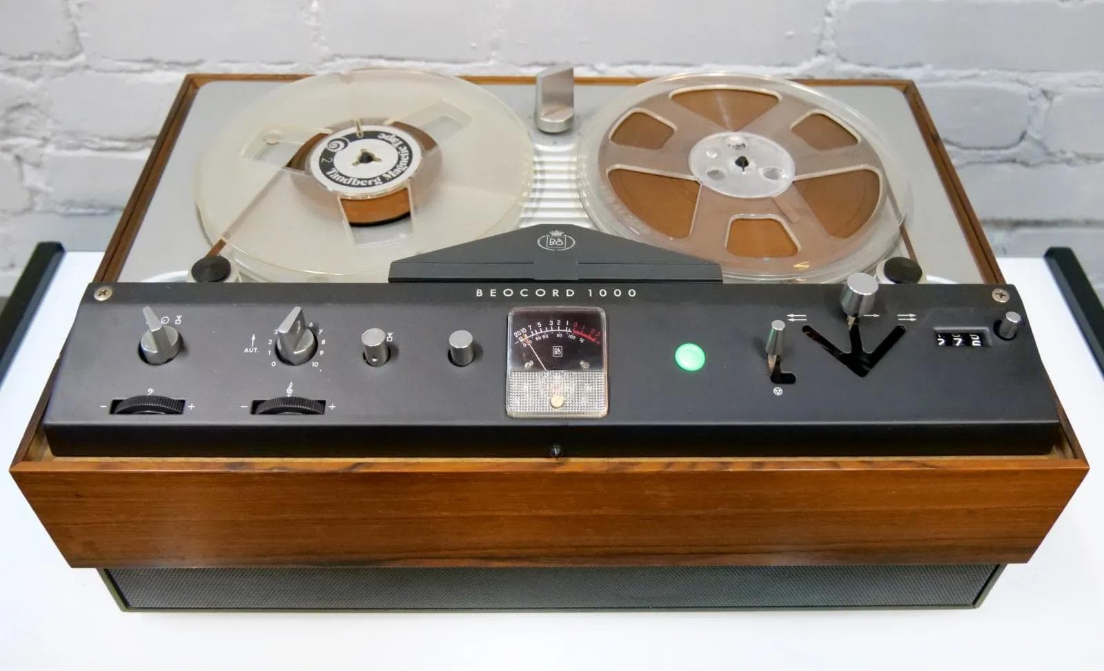 Magnetofon szpulowy Beocord 1000, palisander brązowy, Bang & Olufsen, Dania, lata 60. - 18965