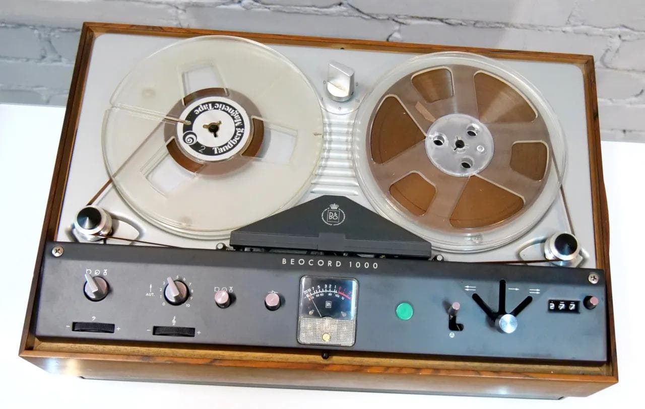 Magnetofon szpulowy Beocord 1000, palisander brązowy, Bang & Olufsen, Dania, lata 60. - 18960