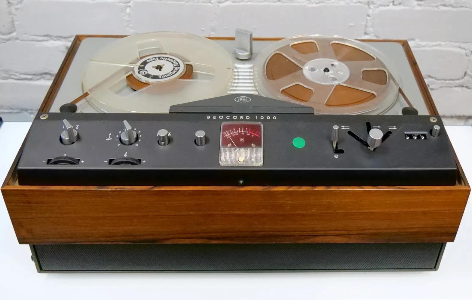 Magnetofon szpulowy Beocord 1000, palisander brązowy, Bang & Olufsen, Dania, lata 60. - 18961