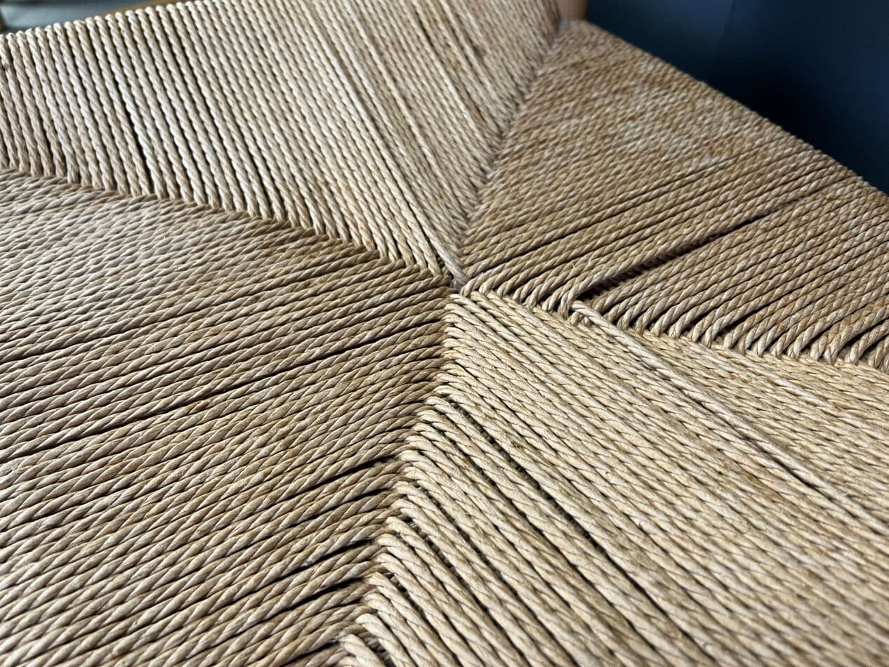 Zestaw czterech krzeseł J39, dąb beżowy, proj. B. Mogensen, Dania, lata 80. - 275199