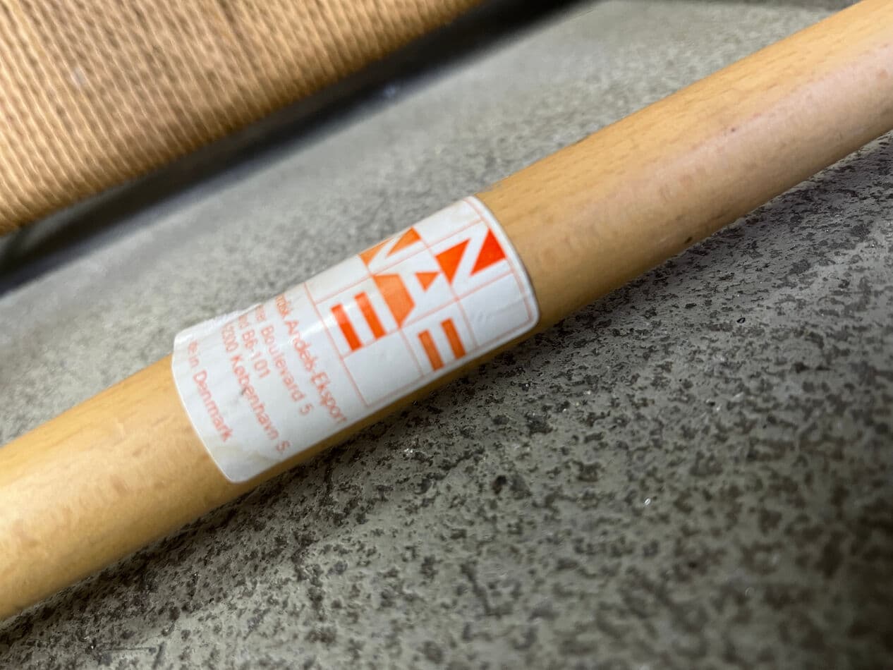 Zestaw czterech krzeseł J39, dąb beżowy, proj. B. Mogensen, Dania, lata 80. - 275192