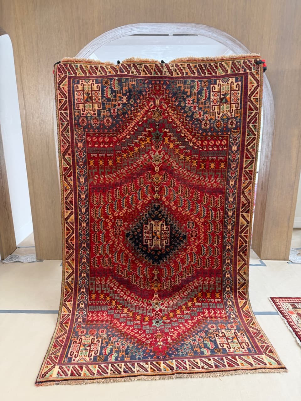 Dywan Shiraz, multikolor, wełna, Iran, lata 90. - 261735