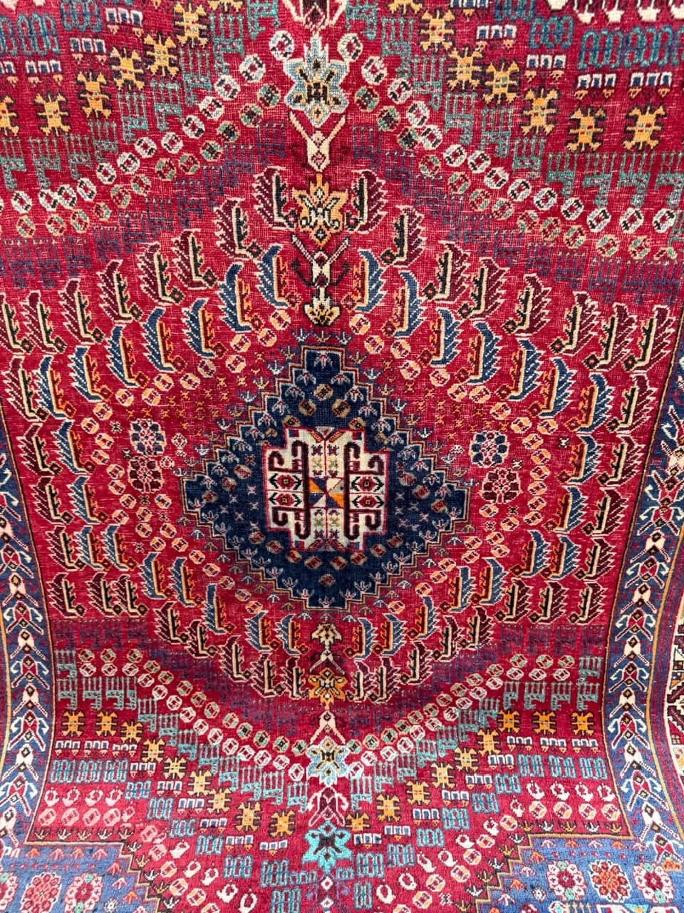 Dywan Shiraz, multikolor, wełna, Iran, lata 90. - 261737