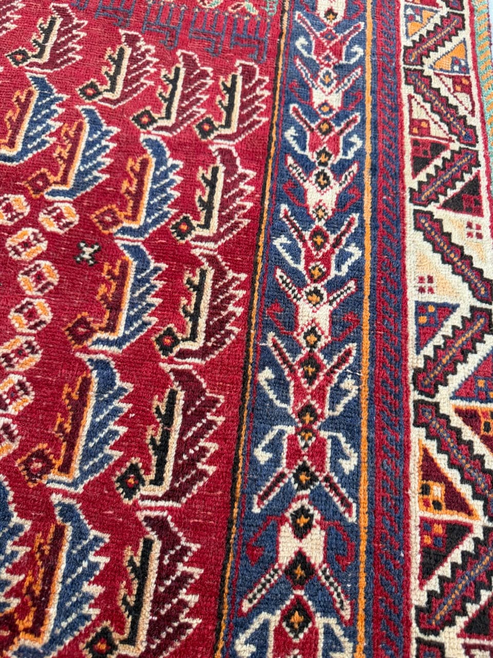 Dywan Shiraz, multikolor, wełna, Iran, lata 90. - 261742