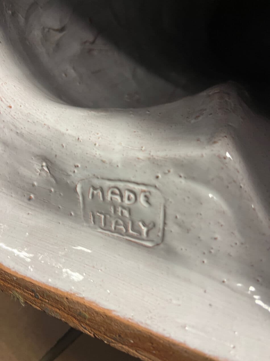 Para rzeźb leopardów, multikolor, terakota, Włochy, lata 70. - 274928