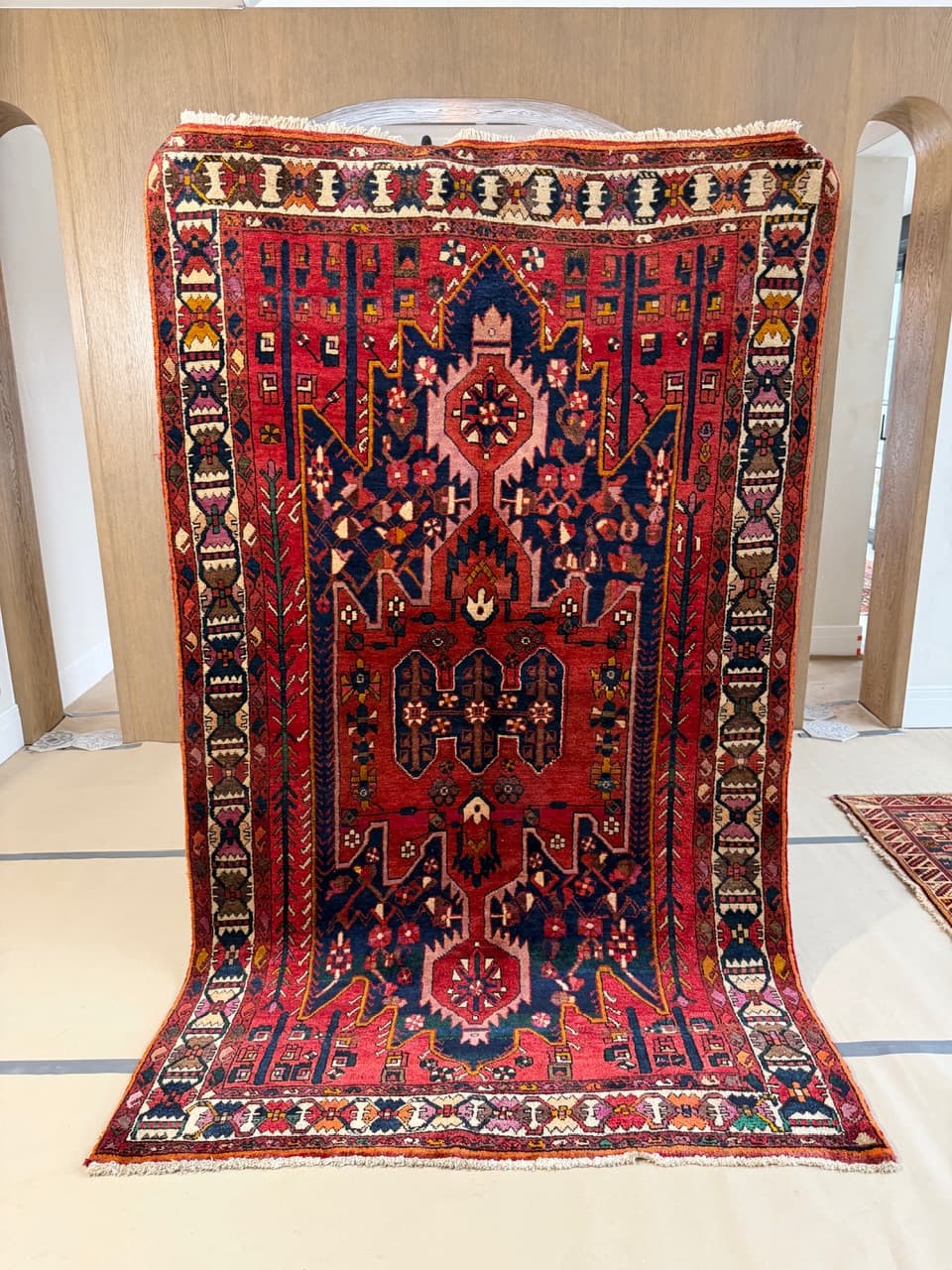 Dywan Hamadan 270x160 cm, multikolor, wełna, Iran - 261747