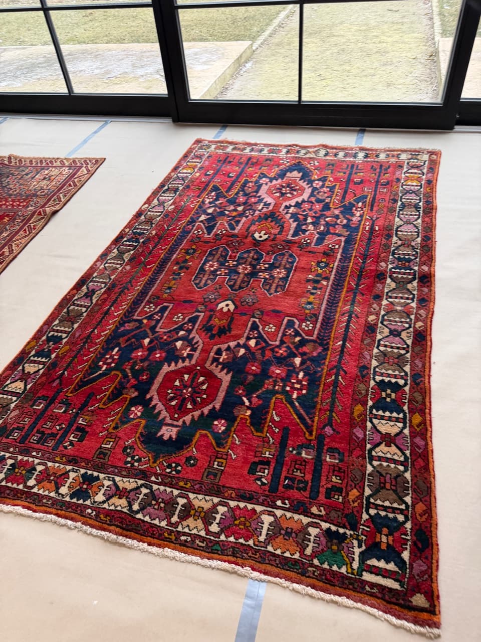 Dywan Hamadan 270x160 cm, multikolor, wełna, Iran - 261743