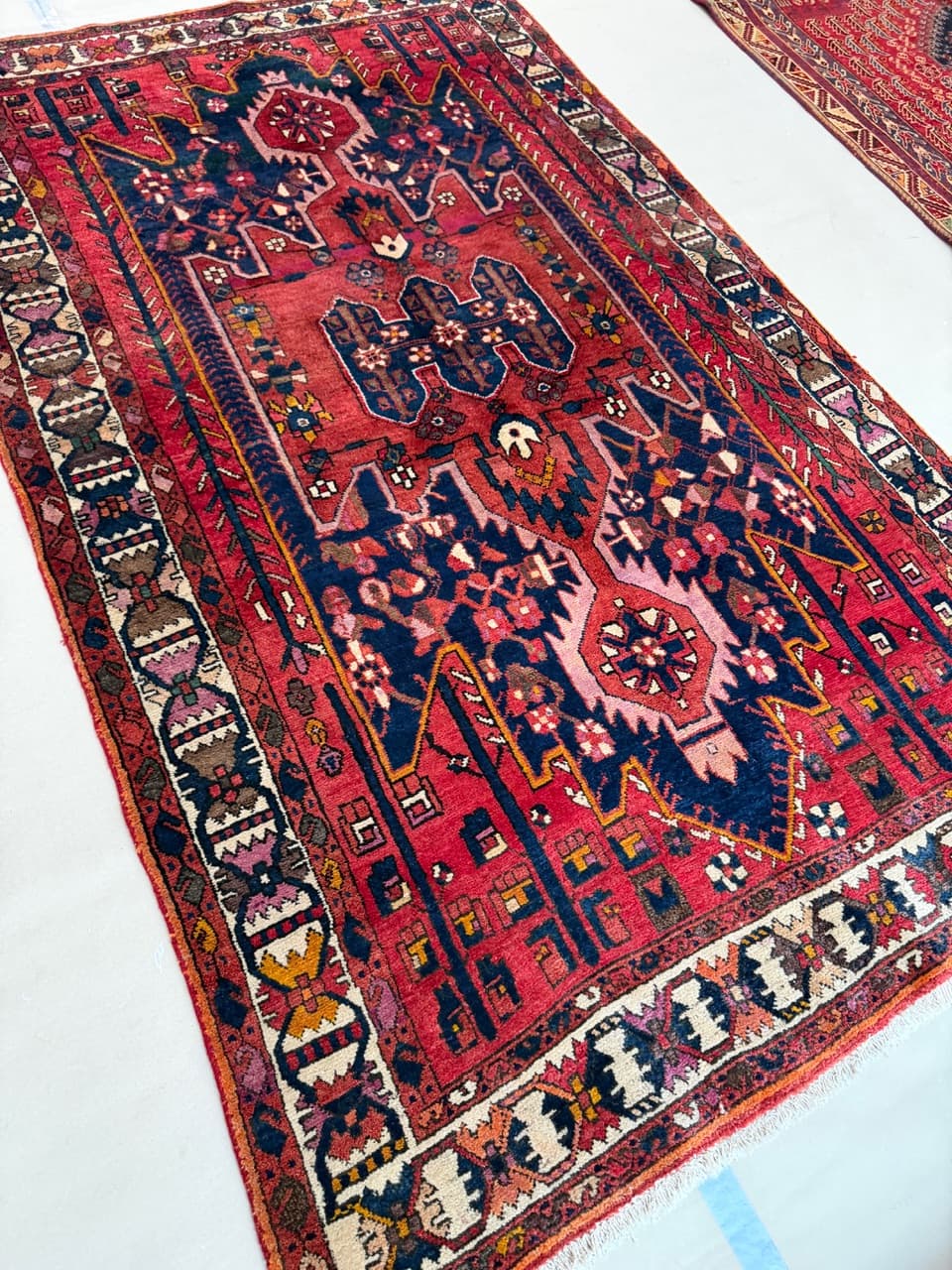 Dywan Hamadan 270x160 cm, multikolor, wełna, Iran - 261744