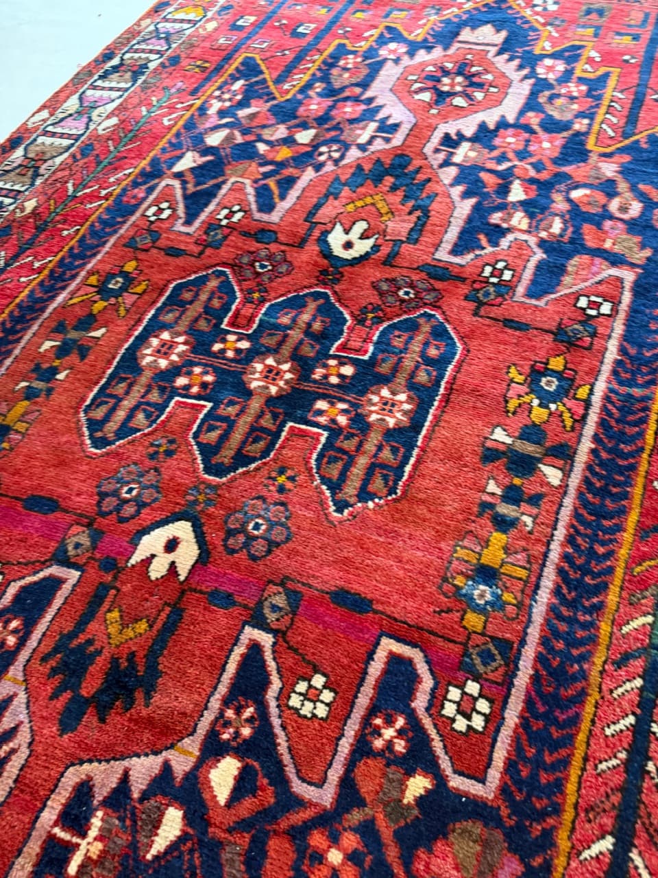 Dywan Hamadan 270x160 cm, multikolor, wełna, Iran - 261746