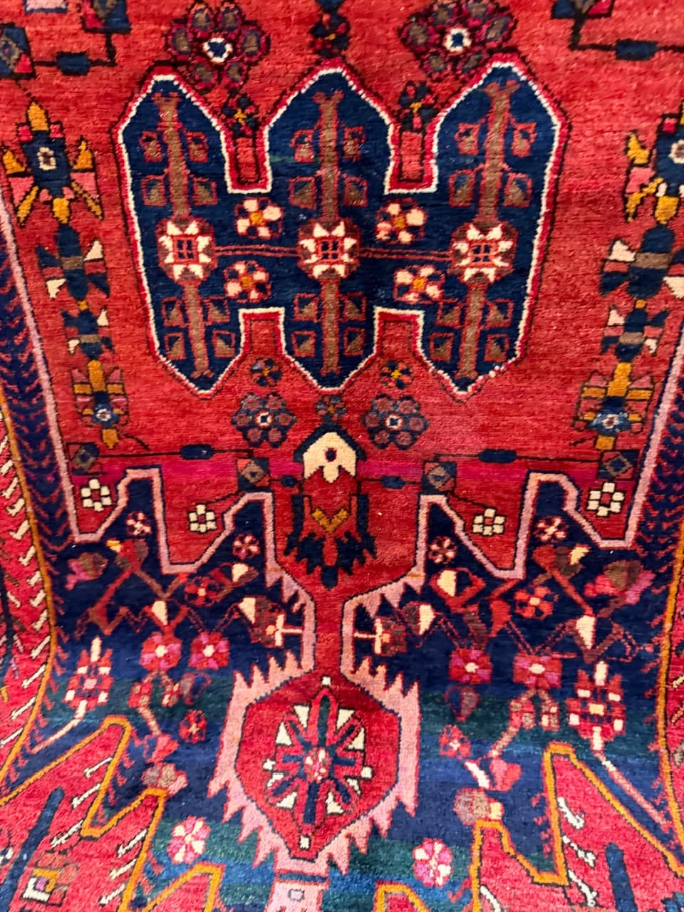 Dywan Hamadan 270x160 cm, multikolor, wełna, Iran - 261749