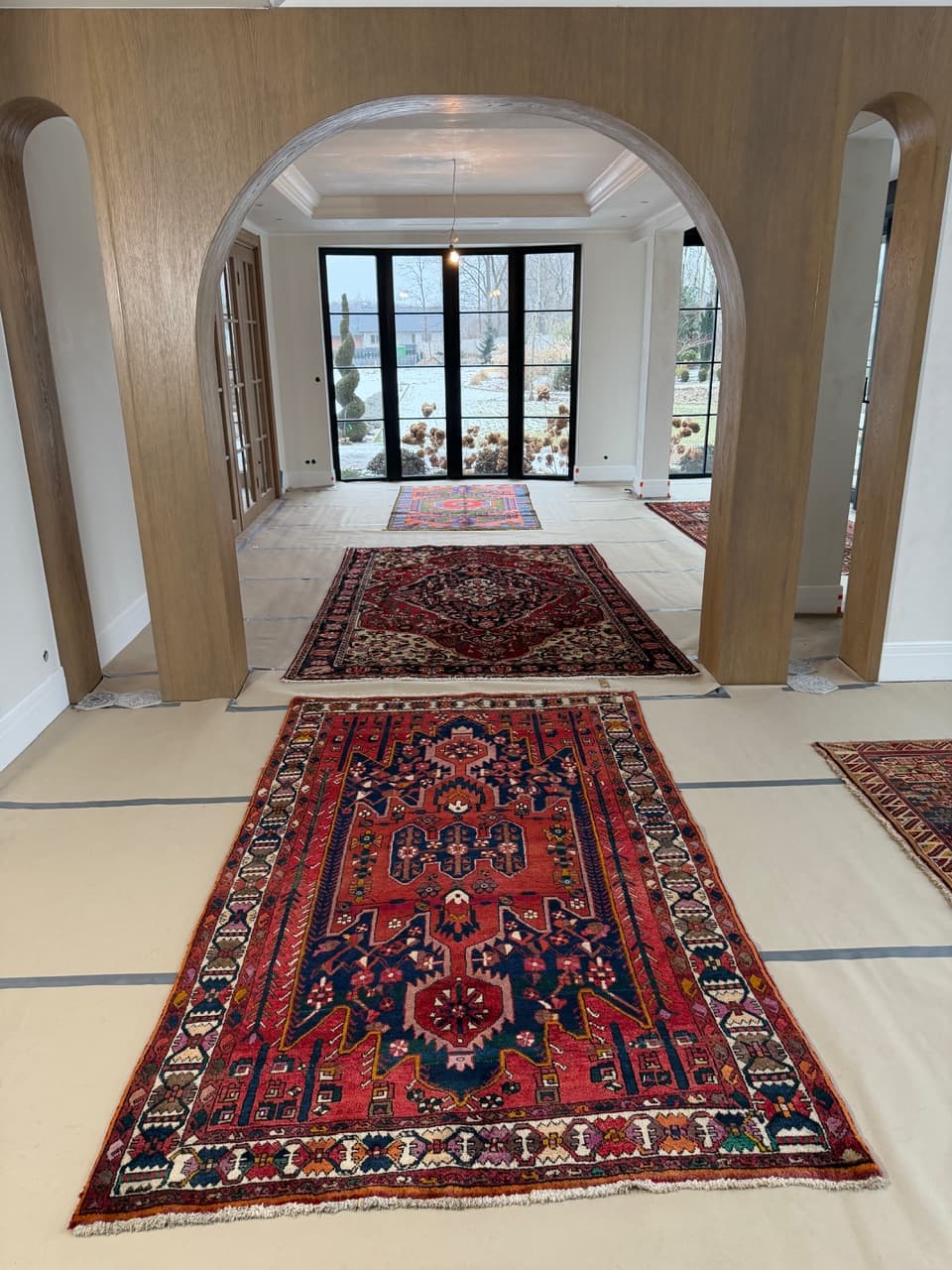 Dywan Hamadan 270x160 cm, multikolor, wełna, Iran - 261748