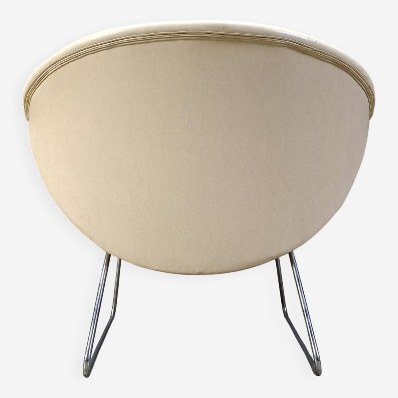 Fotel Cocco, beżowy, proj. R. Wolf, Rohé Noordwolde, Holandia, lata 60. - 273204