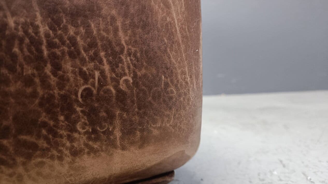 Sofa DS47, brązowy, skóra, Szwajcaria, lata 70. - 272653