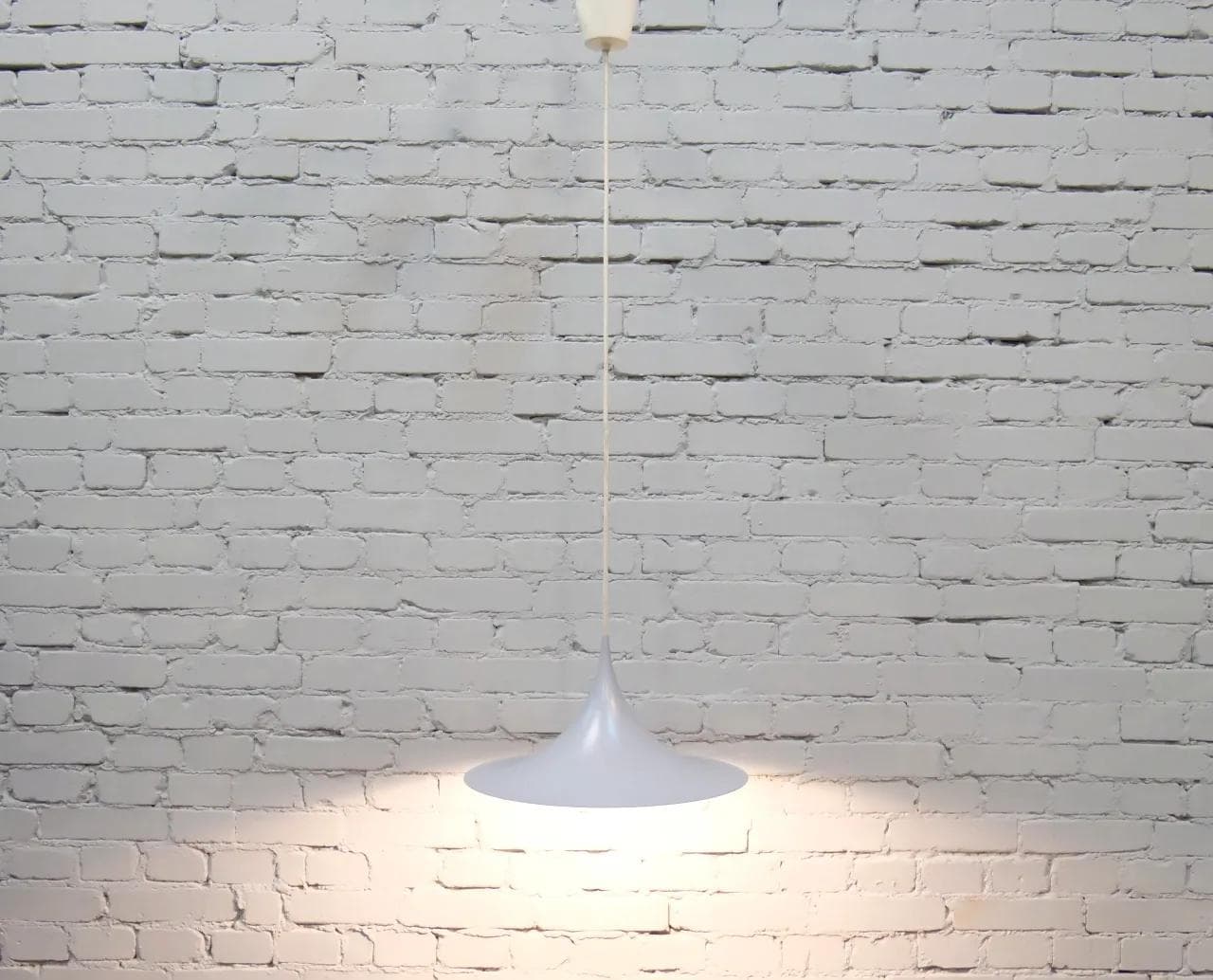 Lampa wisząca Semi, szary, metal, Fog & Morup, Dania, lata 60. - 19333