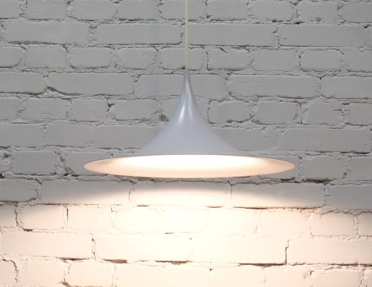 Lampa wisząca Semi, szary, metal, Fog & Morup, Dania, lata 60. - 19329