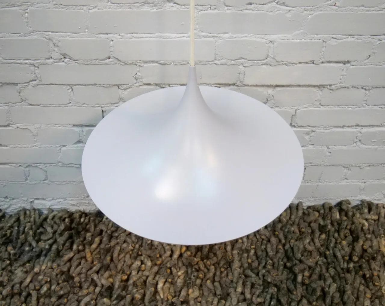 Lampa wisząca Semi, szary, metal, Fog & Morup, Dania, lata 60. - 19331