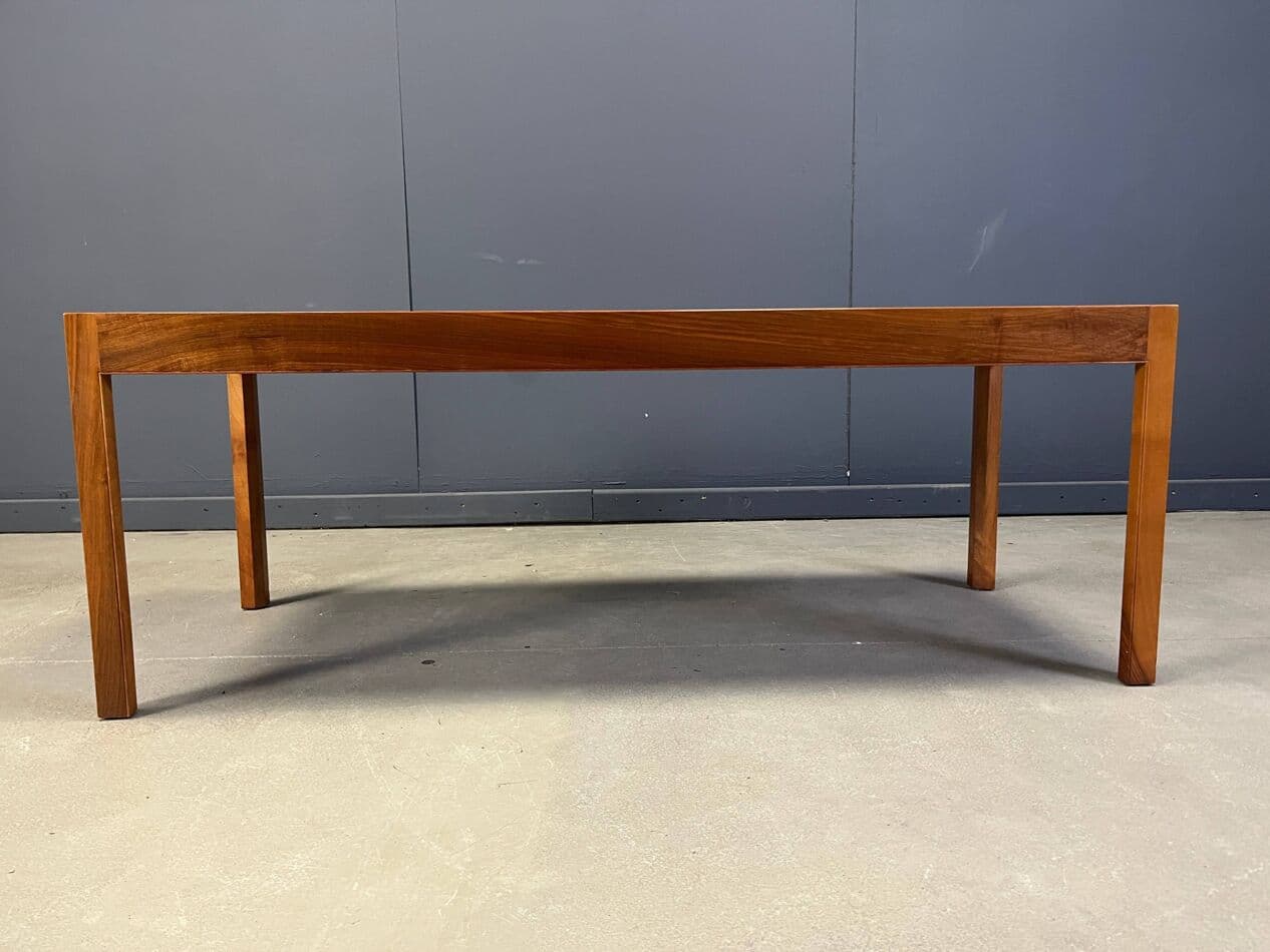 Coffee Table Konge, brown walnut, by R. Thygesen, J. Sørensen, 1960s - 270760