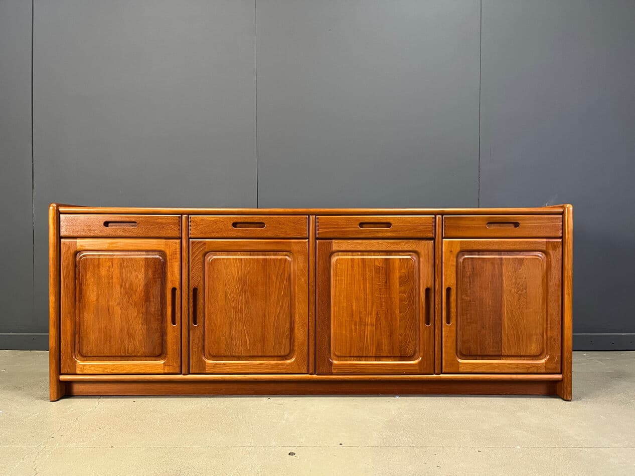 Komoda skandynawska, teak brązowy, Dyrlund, Dania, lata 60. - 270709