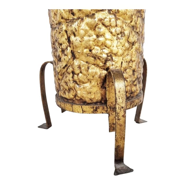 Stojak na parasole, złoty, miedź, Francja, lata 60. - WYMIARY