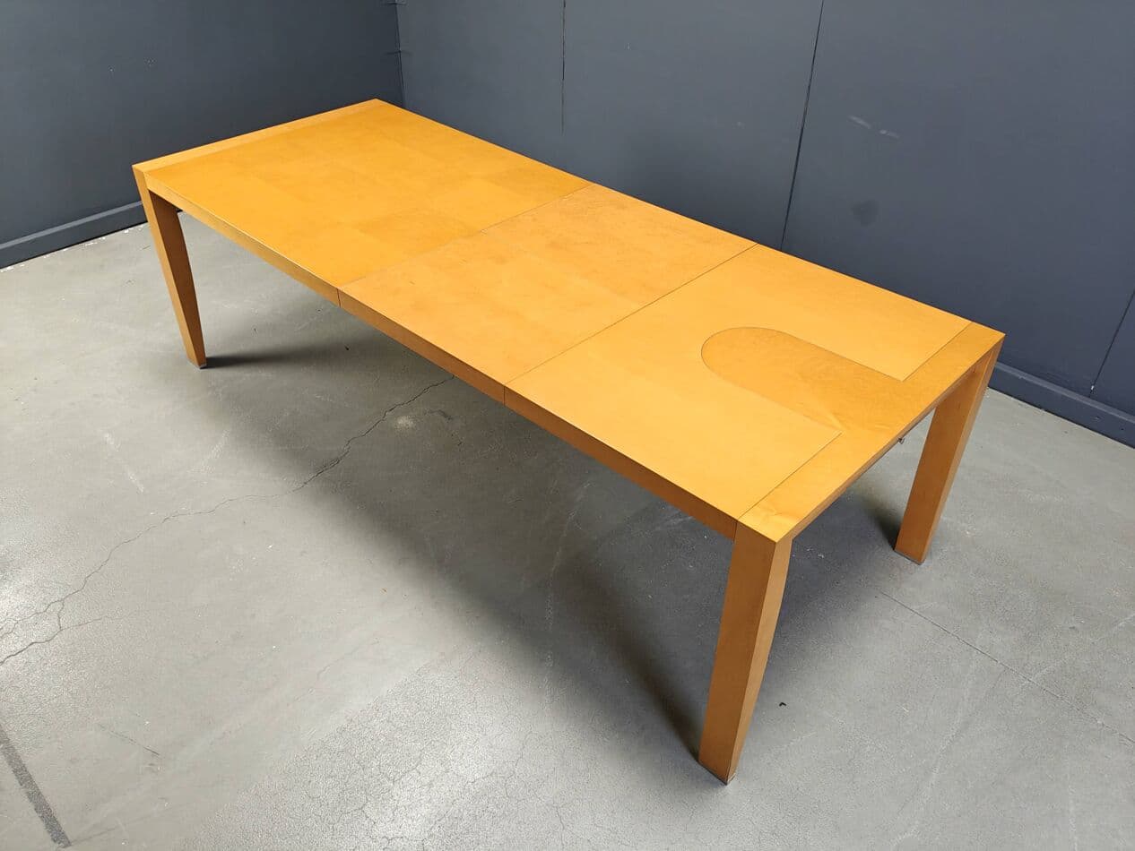 Stół jadalniany rozkładany, czereśnia brązowy, proj. C. W. Lo, Włochy, lata 90. - 270040