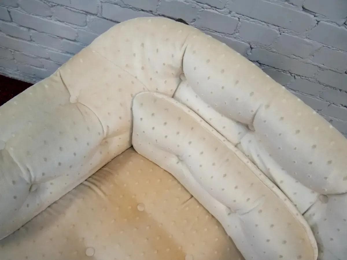 Armchair, dark brown rosewood, beige plush, by A. Norell, Vatne Møbler, Norway, 1960s - 19443